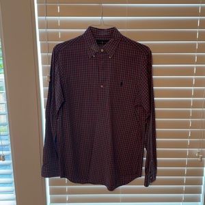 Like new M Ralph Lauren Polo striped button up